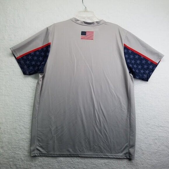 Siege Sports Sirt Mens Extra Large Compression Tee USA US National Football Team - Picture 3 of 8